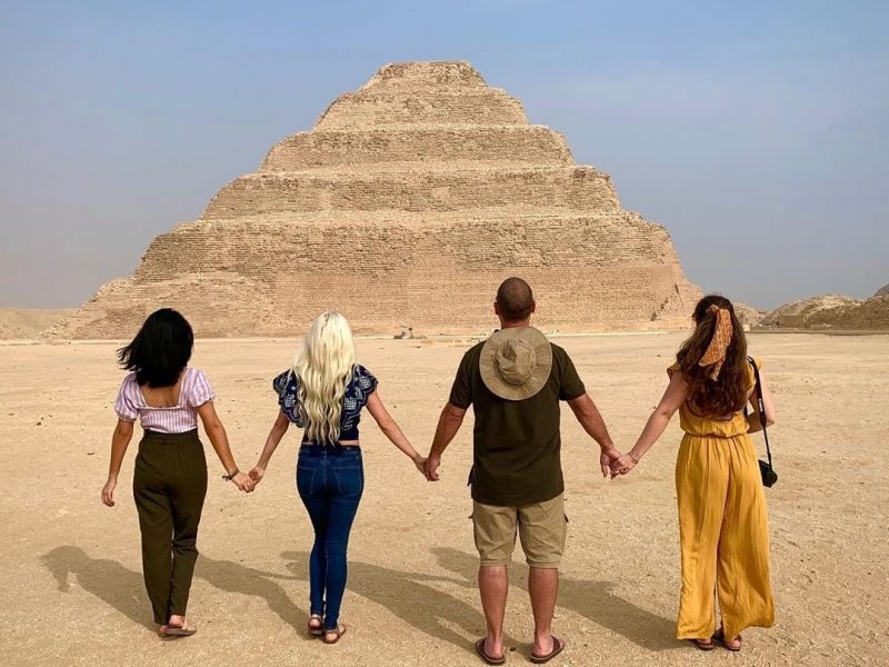 Giza Pyramids and Sakkara Tour