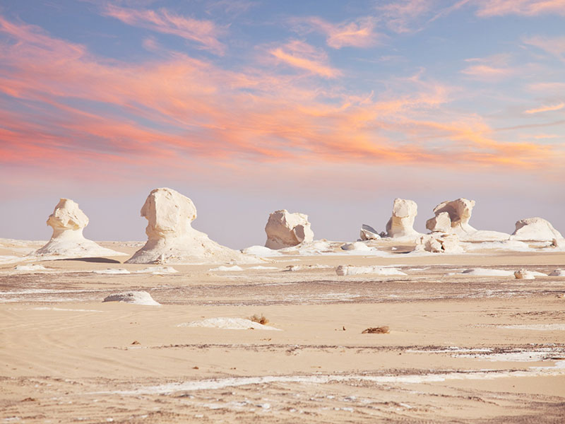 White Desert and Bahariya